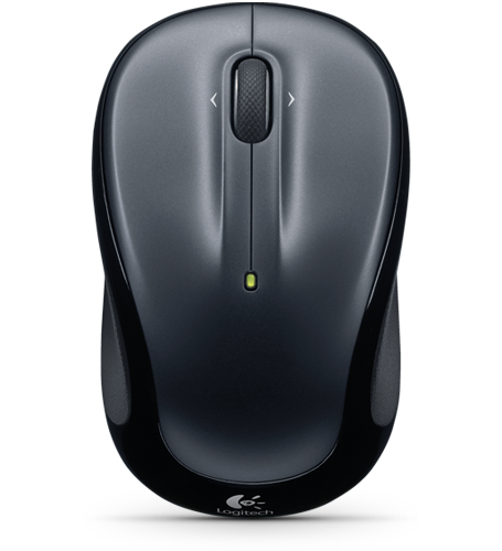 Logitech M325 Wireless Mouse Dark Silver