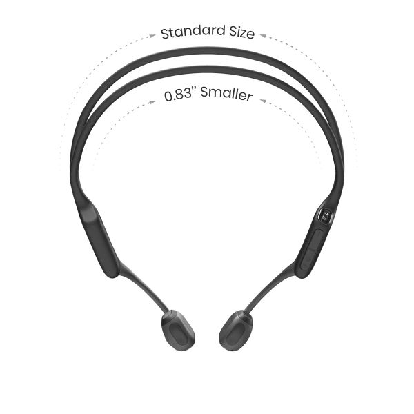 Shokz Openrun Pro Mini Premium Bone Conduction Open-Ear Endurance Bluetooth Headphones Black