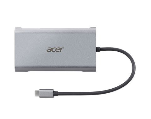 Acer 10in1 Type C dongle Silver
