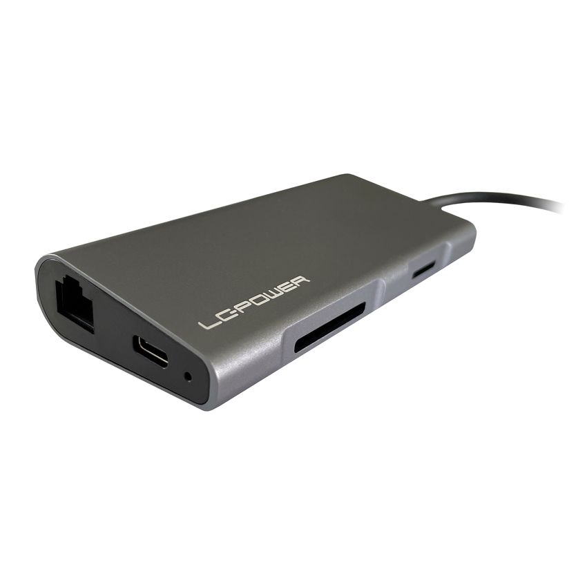 LC Power USB-C Dock Multi-5 Gray