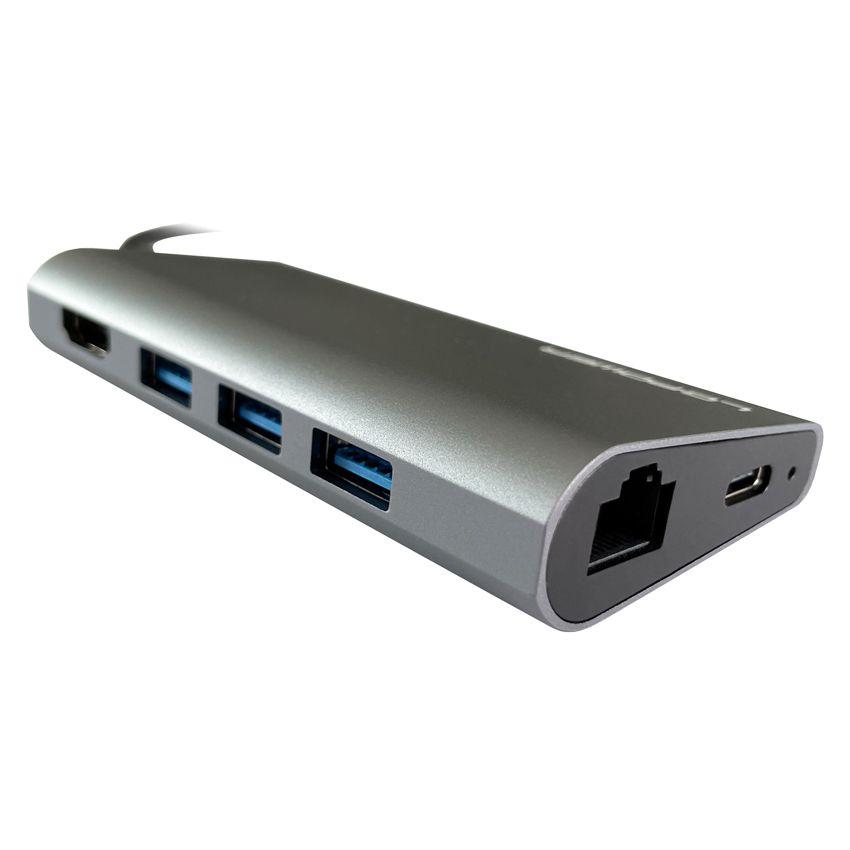 LC Power USB-C Dock Multi-5 Gray