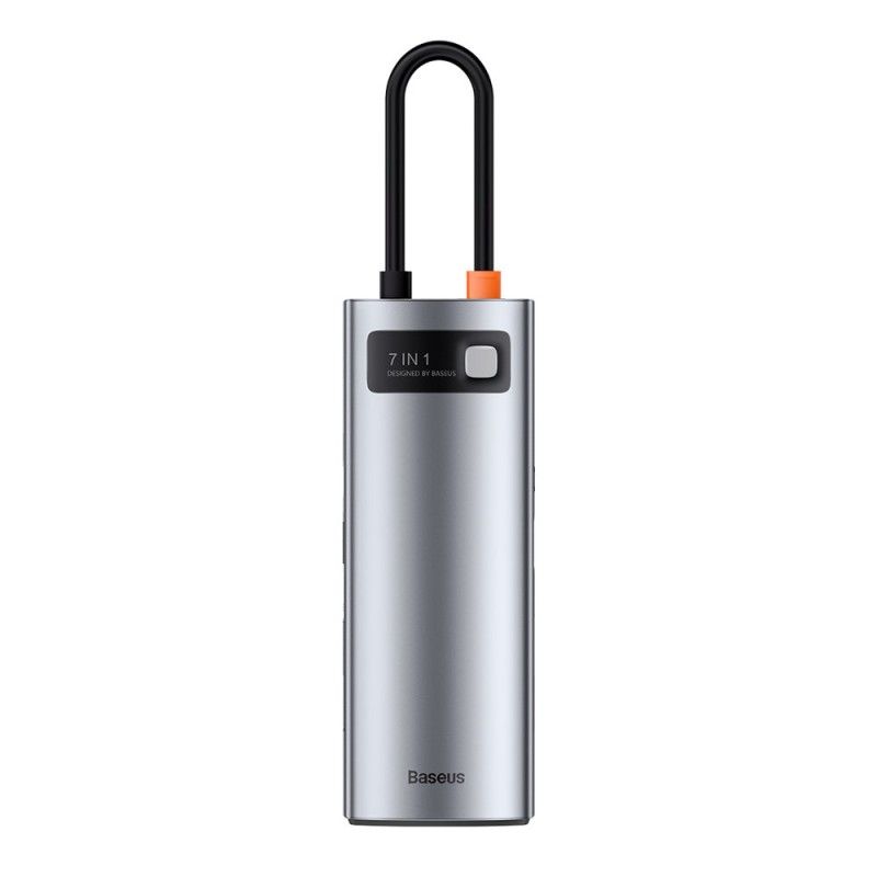 Baseus 7in1 USB-C Docking Station Grey
