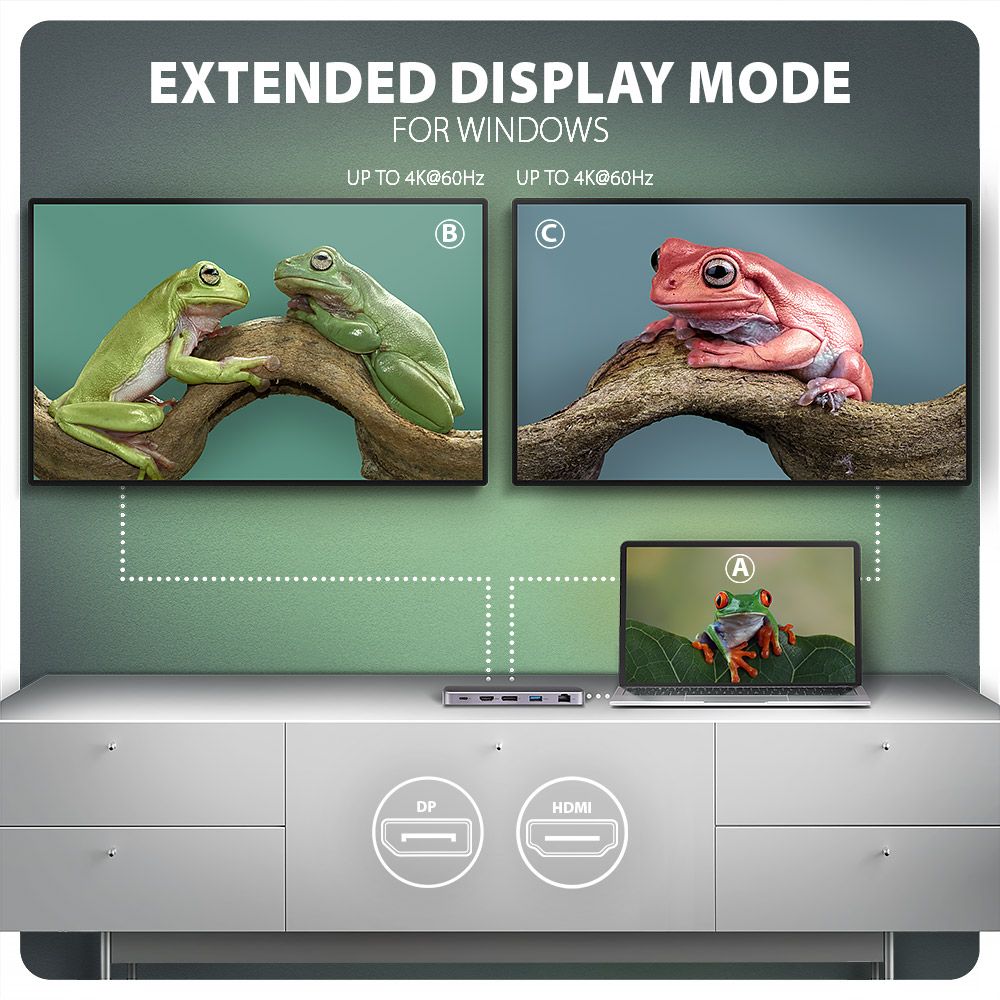 AXAGON HMC-12GM2 USB-C 10Gbps GEN2COMBO 12in1 hub