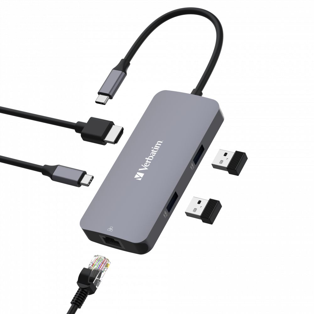 Verbatim CMH-05 5 Ports USB-C Pro Multiport Hub