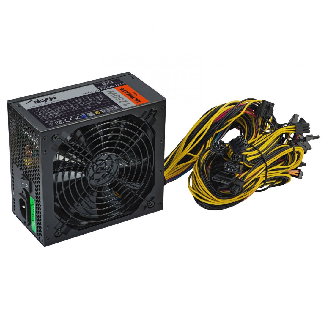 Akyga 1250W 80+ Gold ATX AK-U4-1250