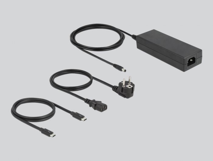 DeLock Thunderbolt 4 Hub 3 Port with additional SuperSpeed USB 10 Gbps Type-A Port 8K