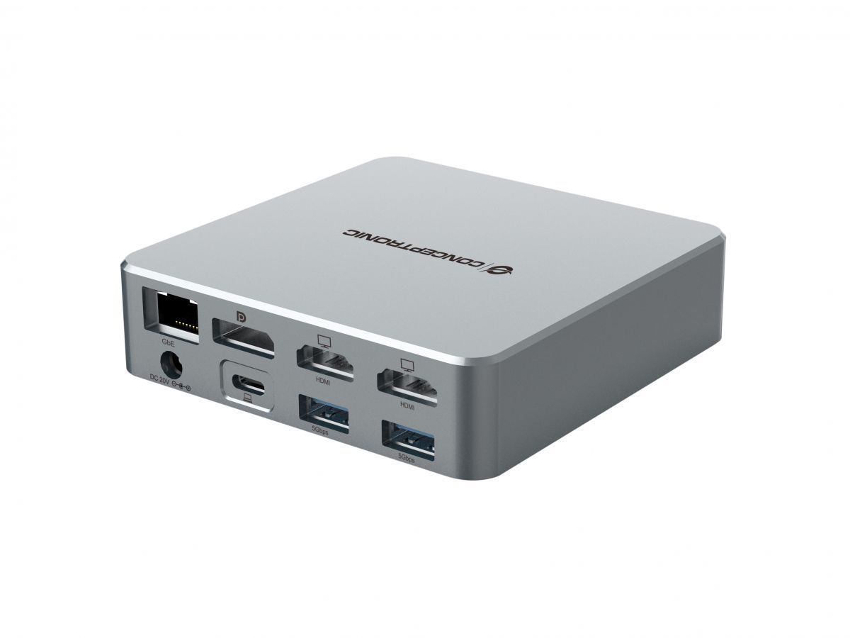 Conceptronic  DONN25G 15-in-1 DisplayLink Docking Station