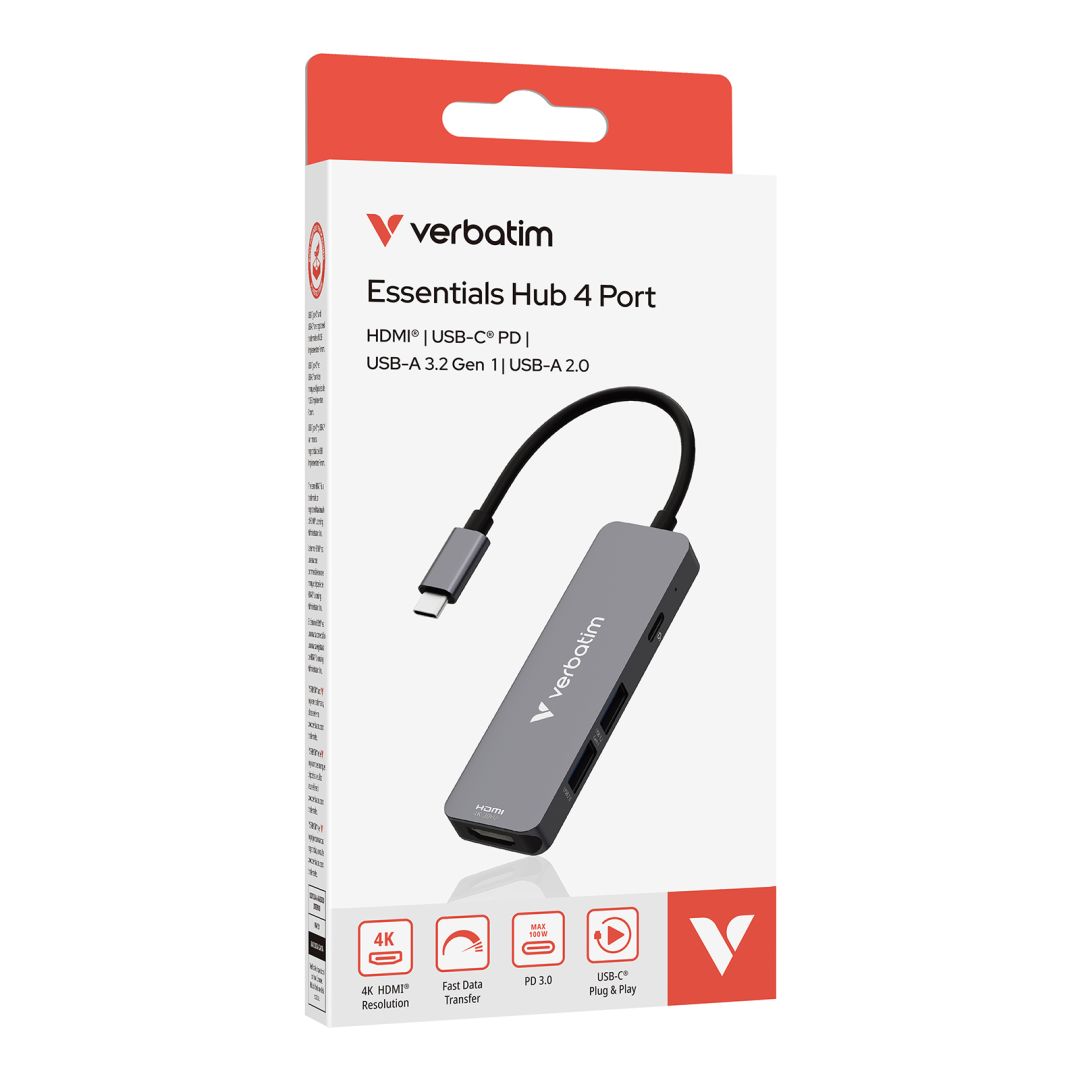 Verbatim Essentials USB-C Docking Station
