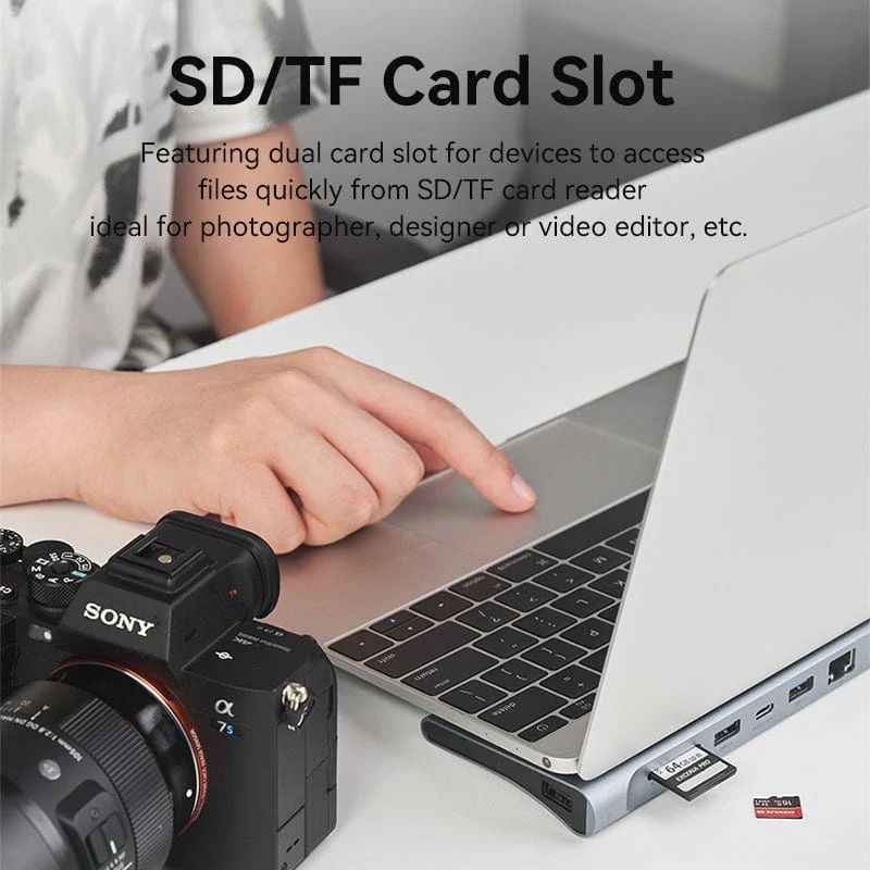Vention Multi-function 11-in-1 USB-C Docking Station