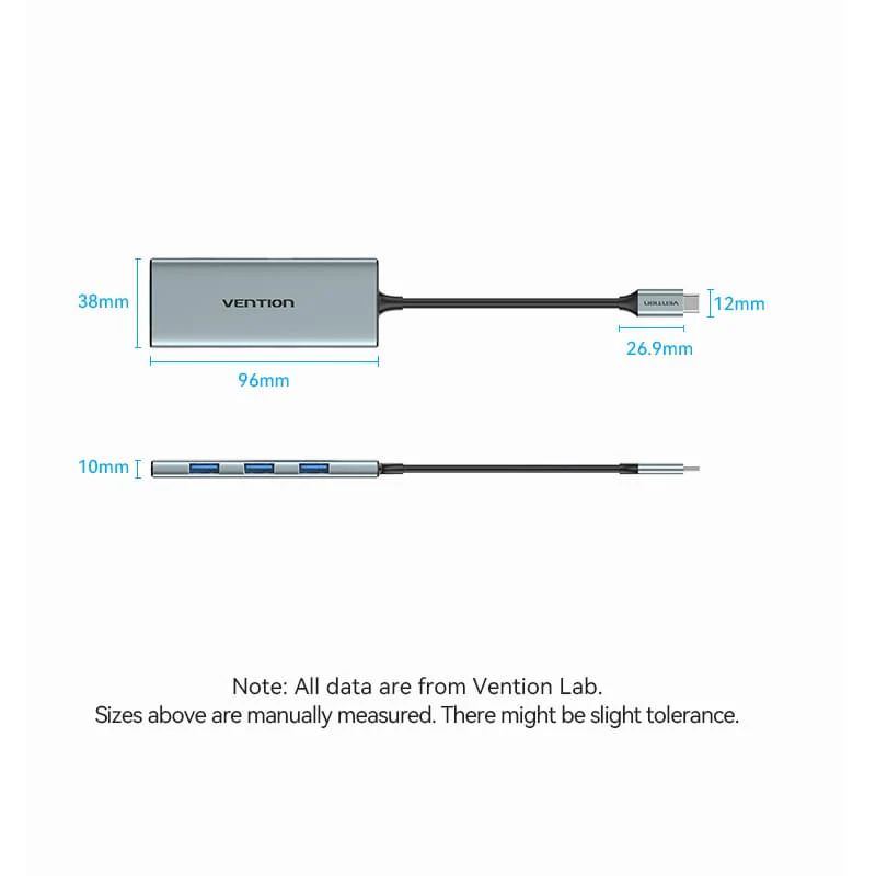 Vention 7-in-1 USB-C Docking Station