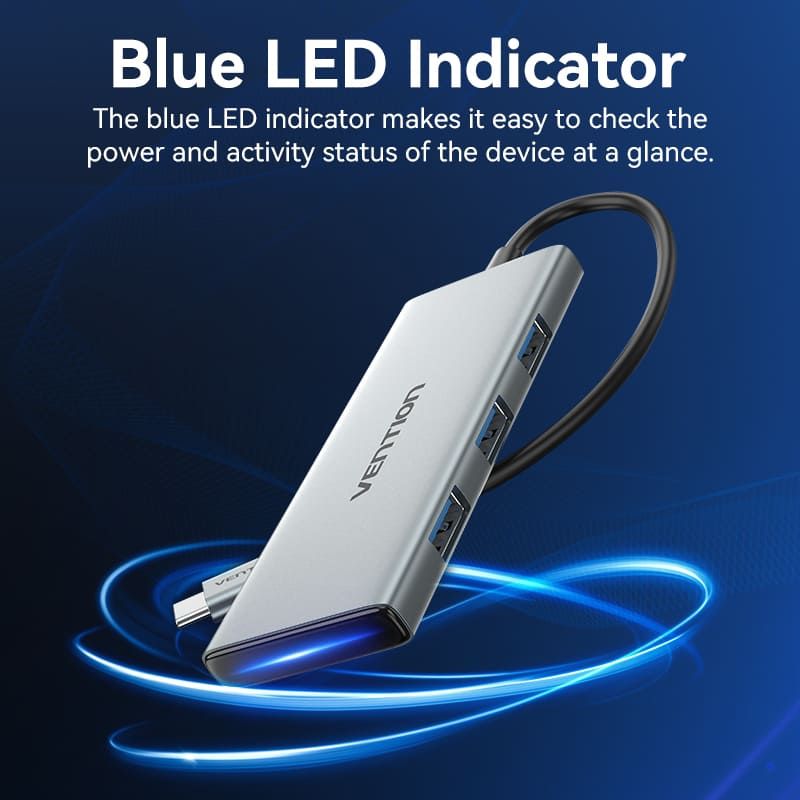 Vention 7-in-1 USB-C Docking Station