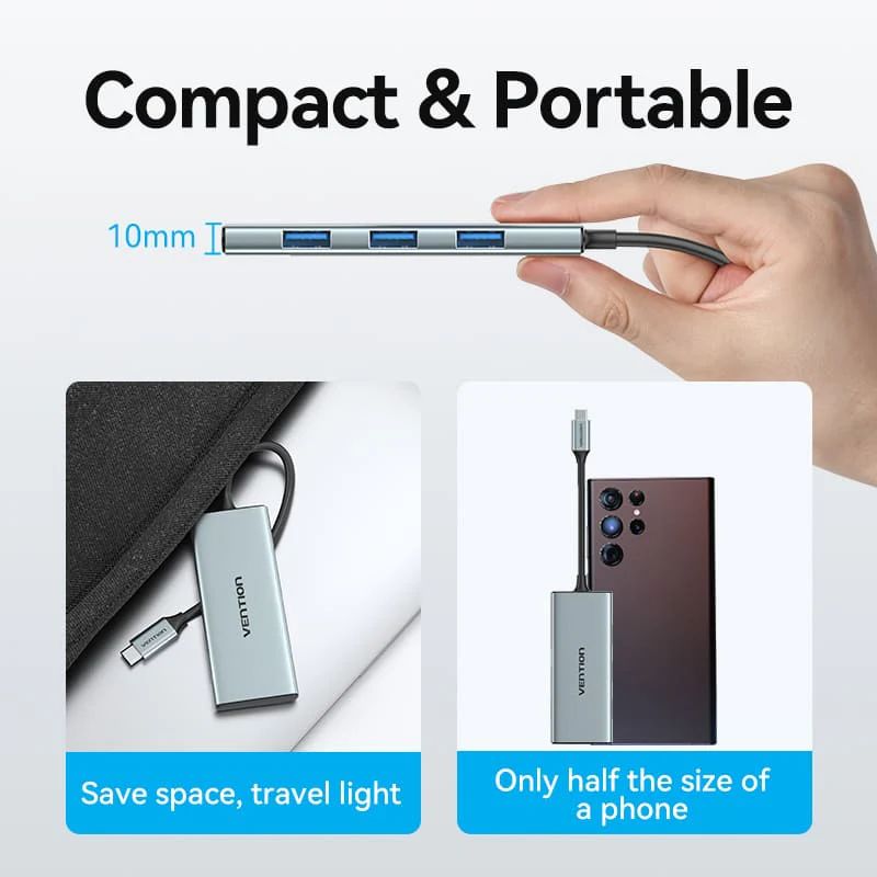 Vention 7-in-1 USB-C Docking Station