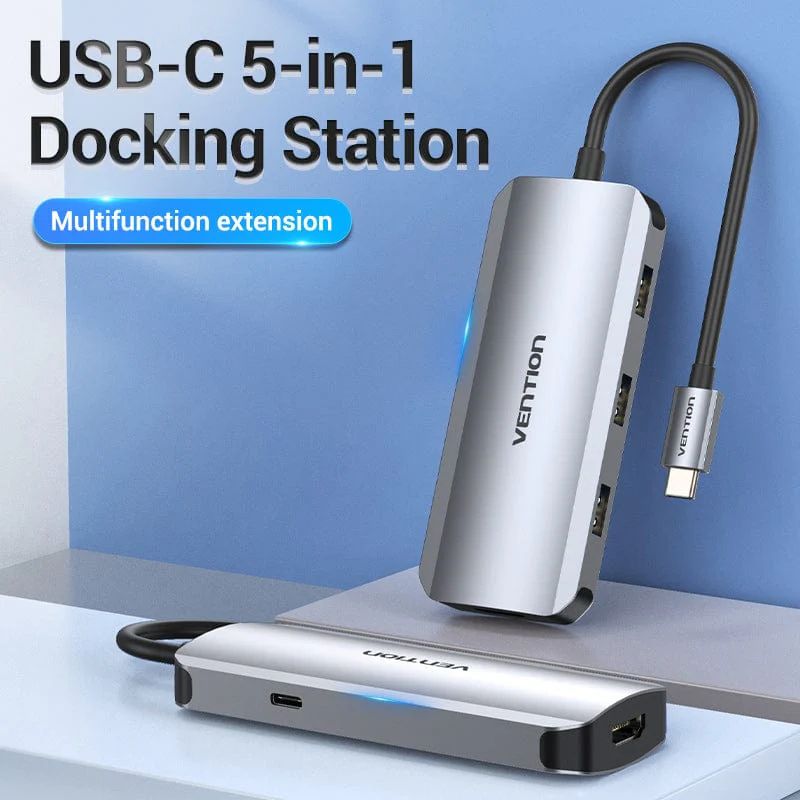 Vention 5-in-1 USB-C Docking Station
