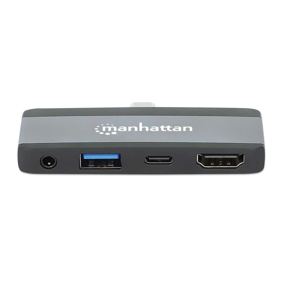 Manhattan USB-C PD to HDMI 4-in-1 Laptop and Tablet Travel Docking Station