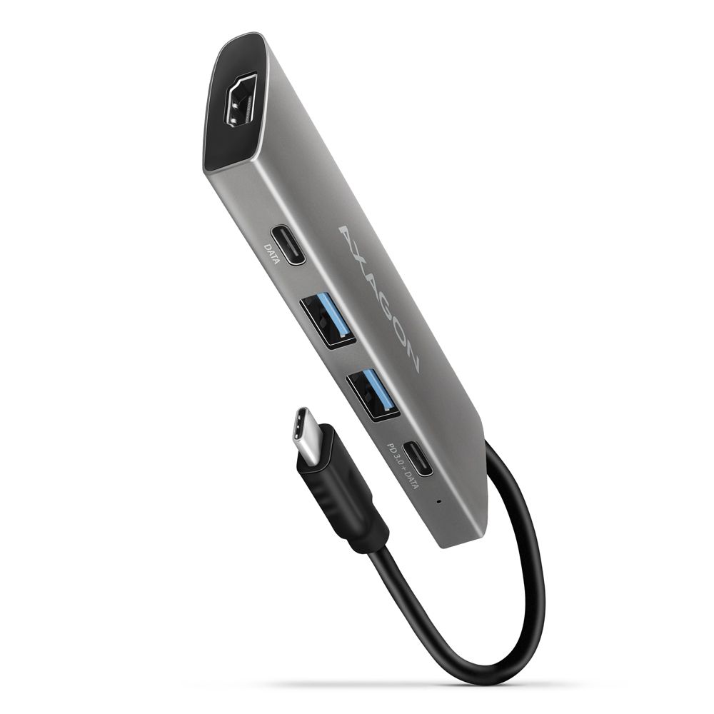 AXAGON HMC-5G21 USB-C 10Gbps SPEEDSTER 5in1 hub