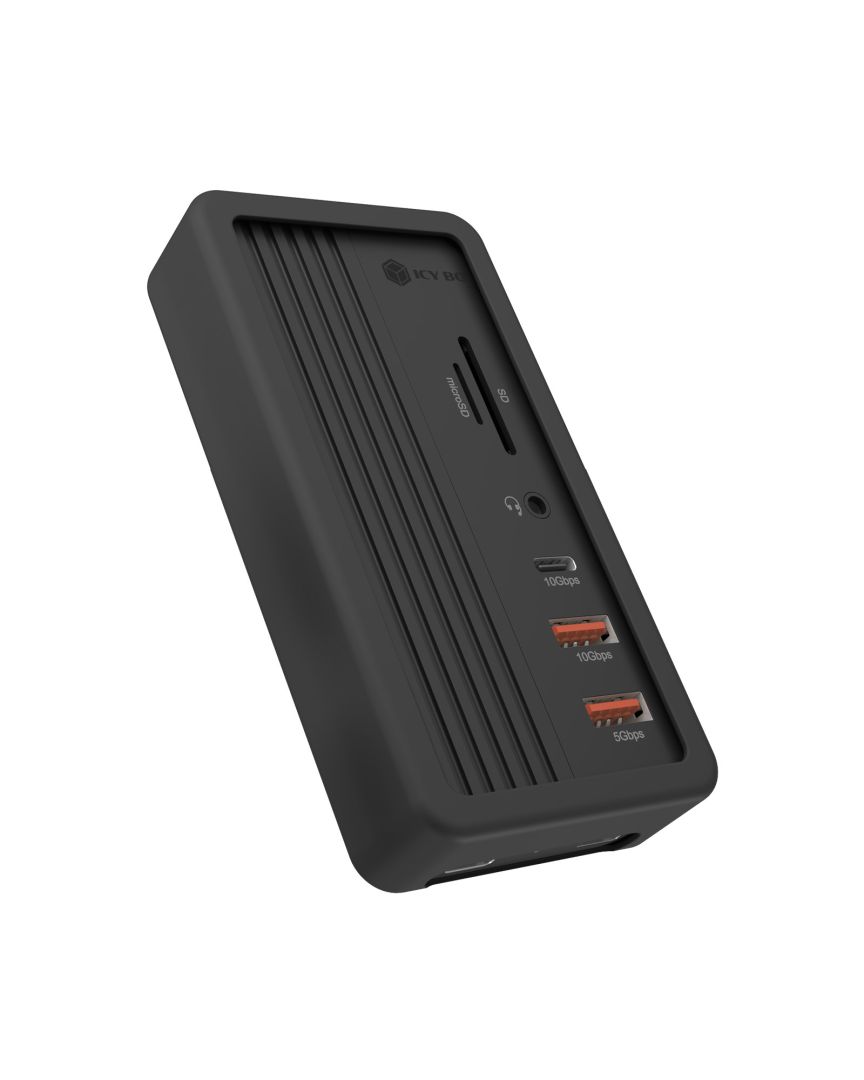 Raidsonic IcyBox IB-DK4072M-CU31 10-in-1 DockingStation with M.2 NVMe SSD enclosure