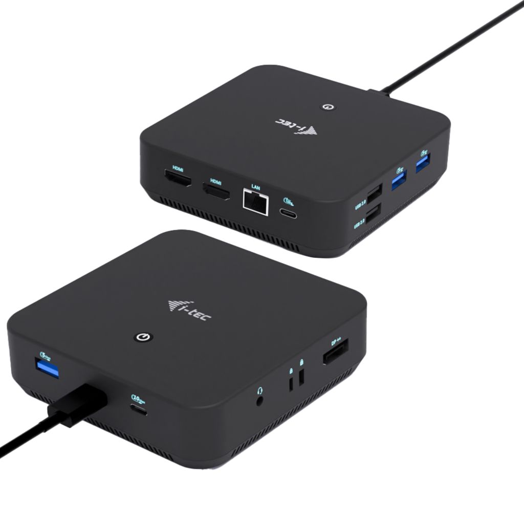 I-TEC USB-C DP Dual HDMI Docking Station with Power Delivery 100W