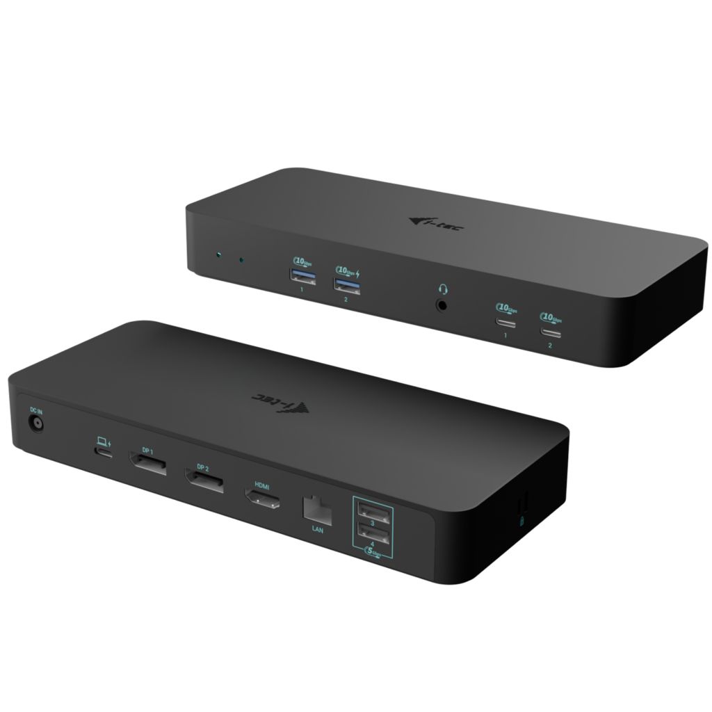 I-TEC USB-C Intelligent Triple Display Docking Station + Power Delivery 100W