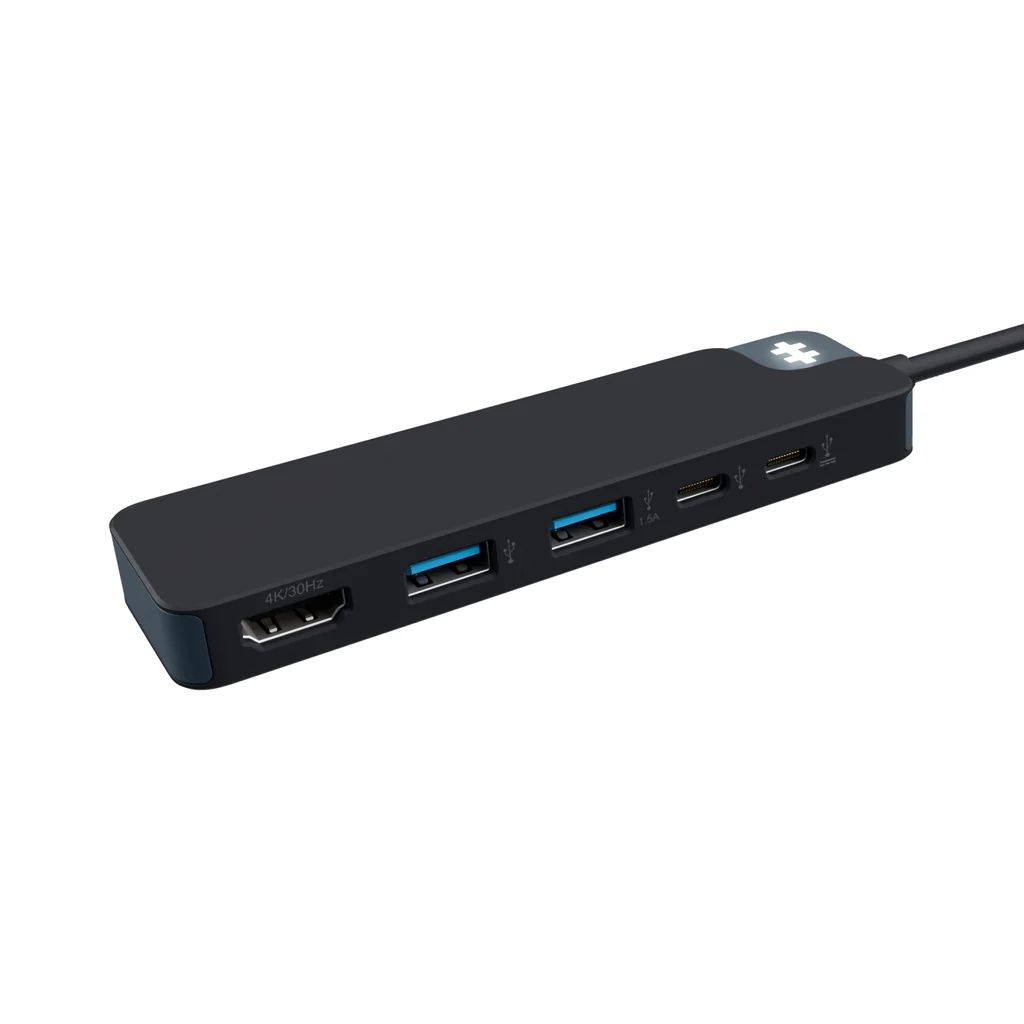 Targus HyperDrive Flex 5 Port USB-C Hub Black
