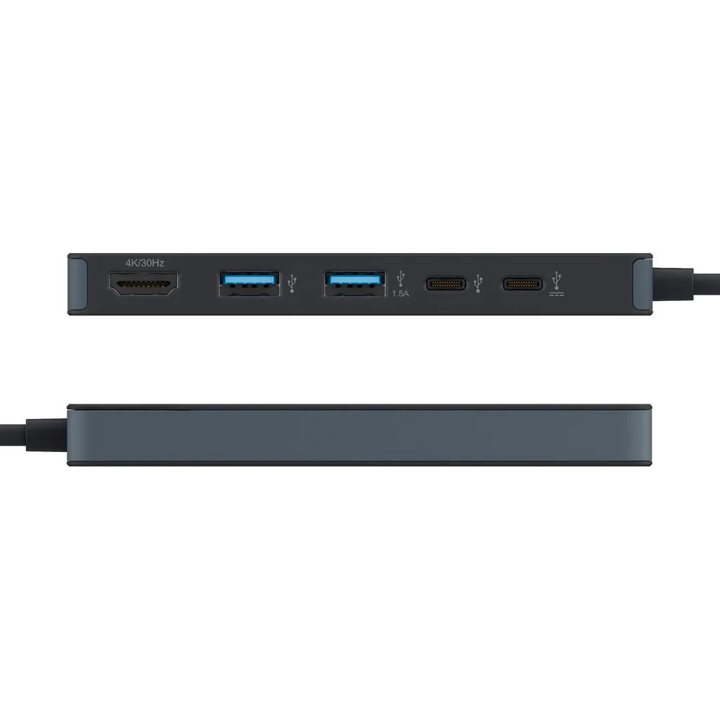 Targus HyperDrive Flex 5 Port USB-C Hub Black