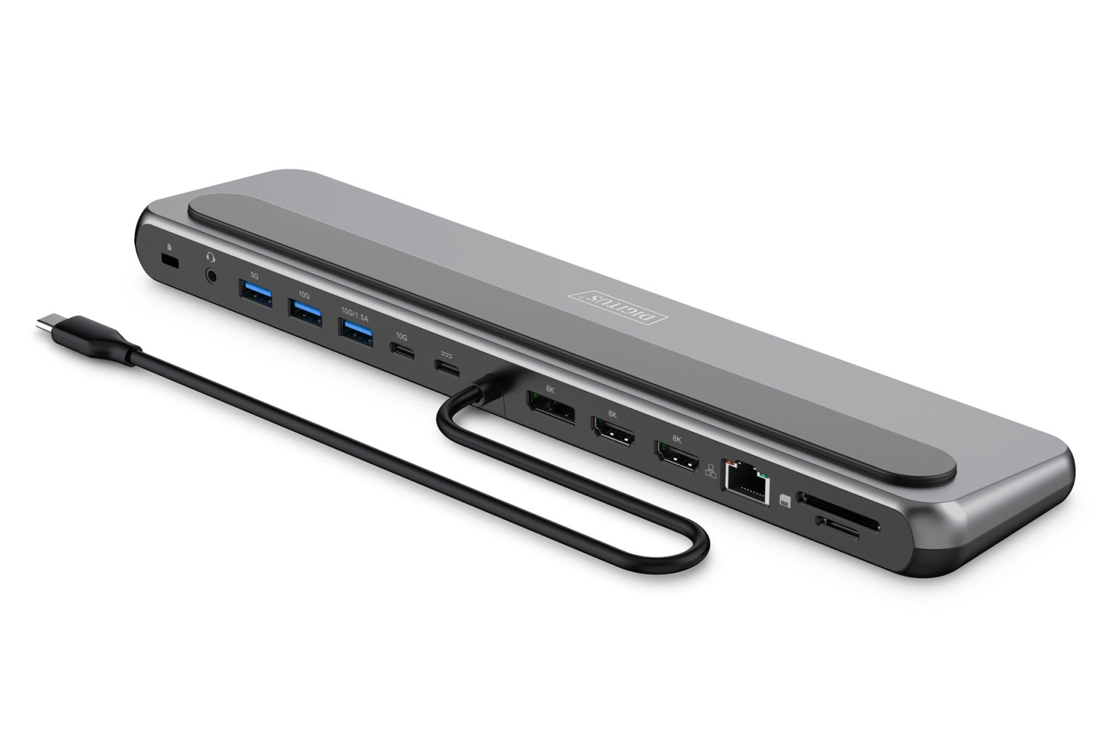 Digitus USB-C 8K docking station 12-port