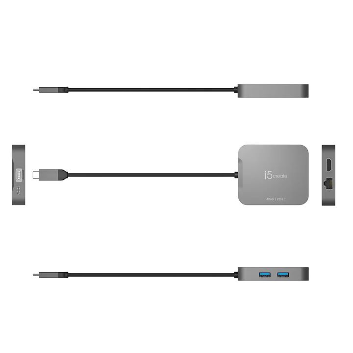 j5create JCD3191 4K60 Elite USB-C Travel Adapter