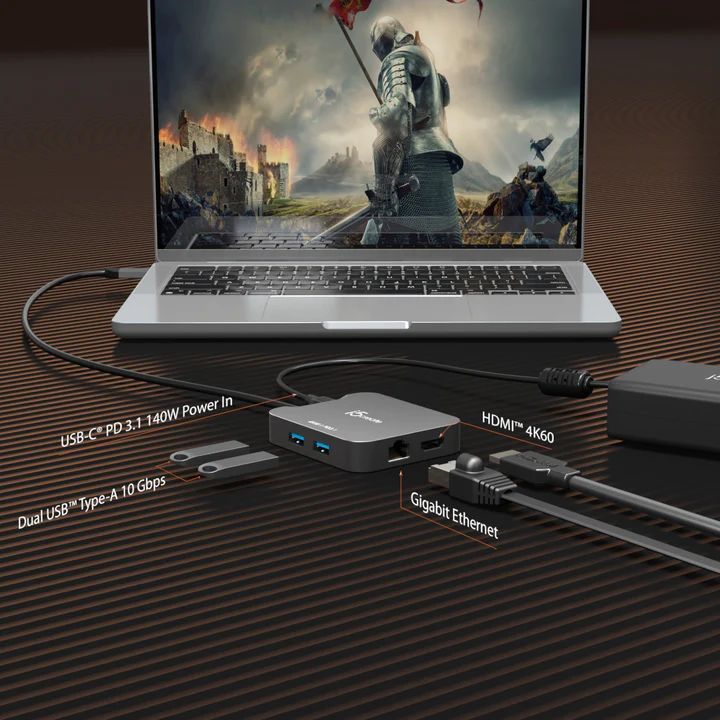 j5create JCD3191 4K60 Elite USB-C Travel Adapter