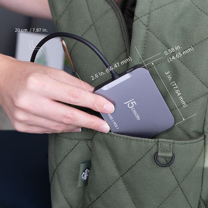 j5create JCD3191 4K60 Elite USB-C Travel Adapter