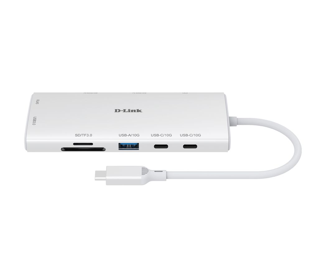 D-Link 10-in-1 USB-C Hub White