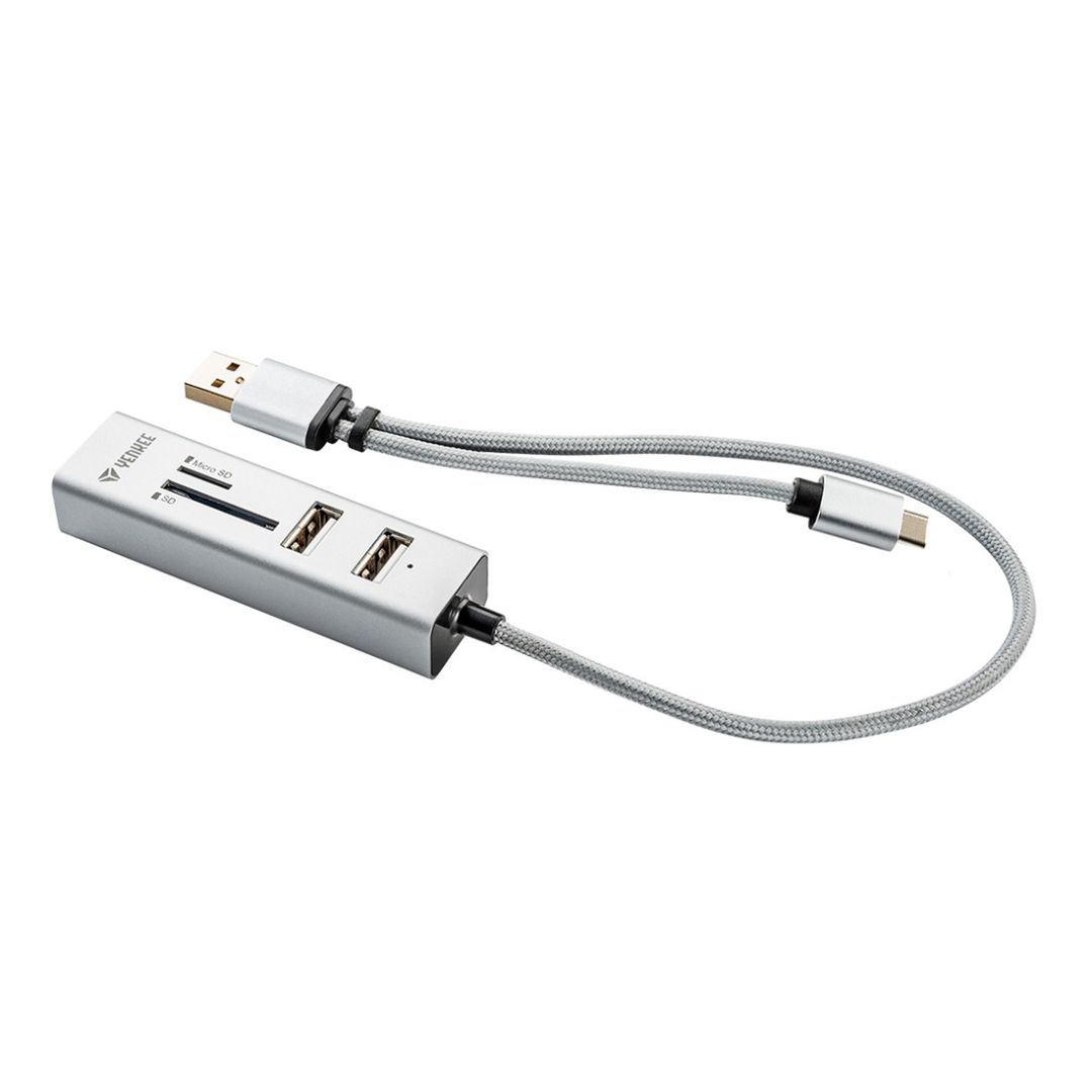 Yenkee Yenkee YHC 103SR  USB C OTG hub+reader