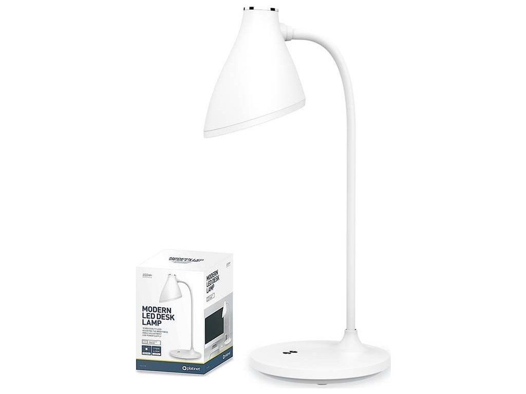 Platinet Rechargeable Desk Lamp 2400mAh 5W White