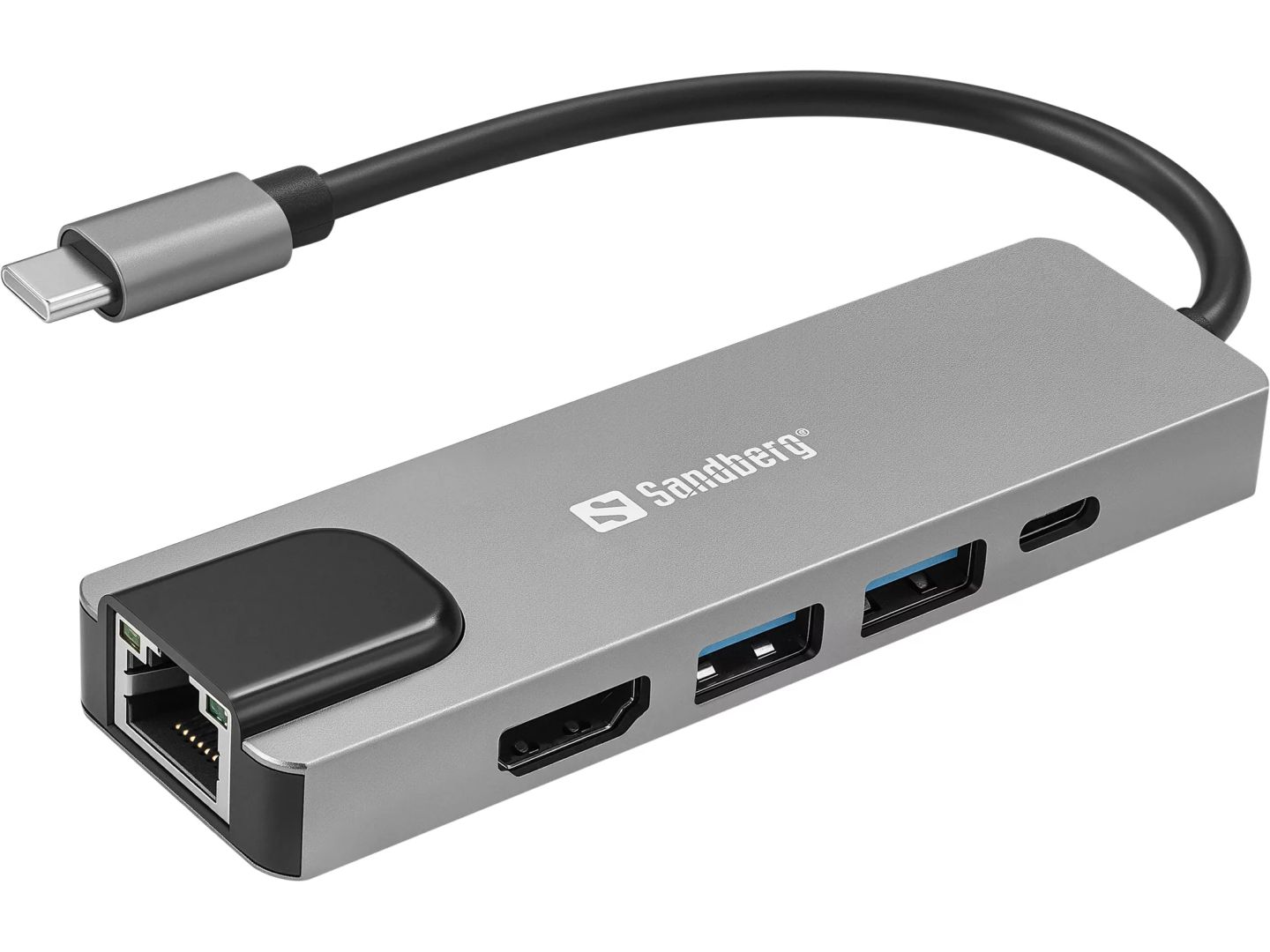 Sandberg Saver Travel Dock USB-C 5in1