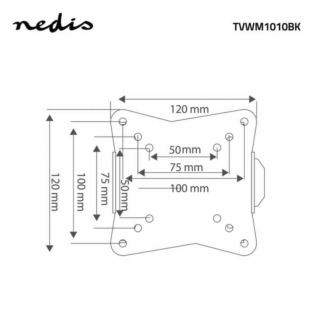 Nedis Fixed TV Wall Mount 13