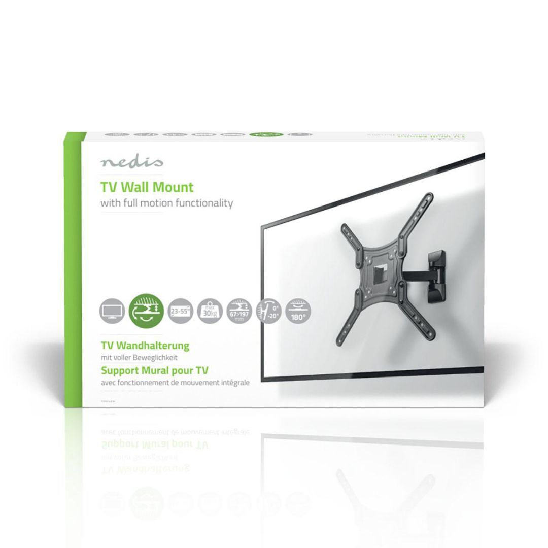 Nedis Full Motion TV Wall Mount 23