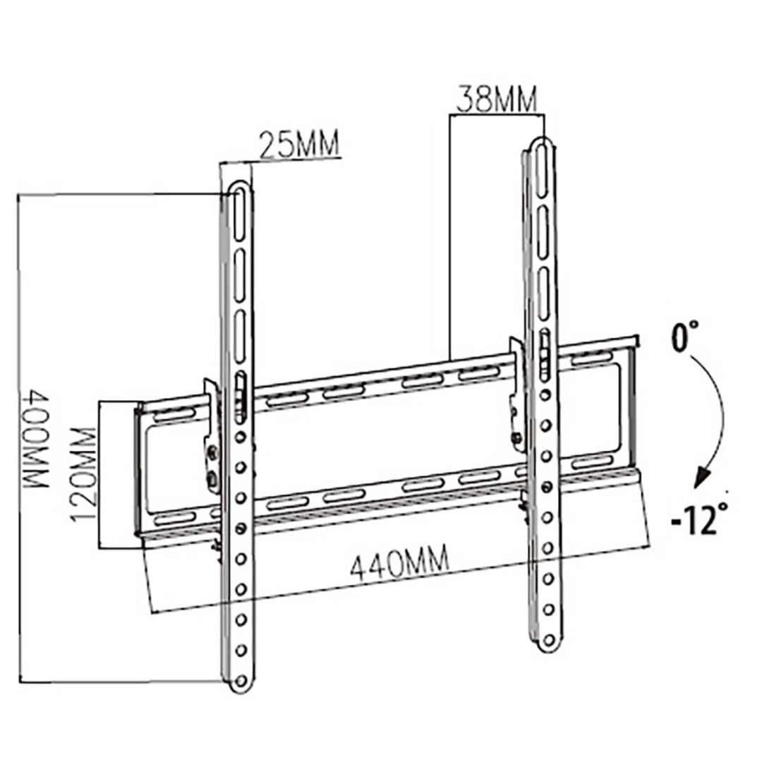 Nedis Tiltable TV Wall Mount 23