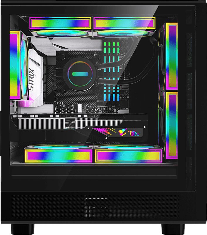 Formula Air Mesh G2 Tempered Glass Black