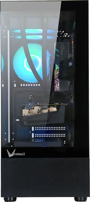 Formula Crystal Z1 Tempered Glass Black