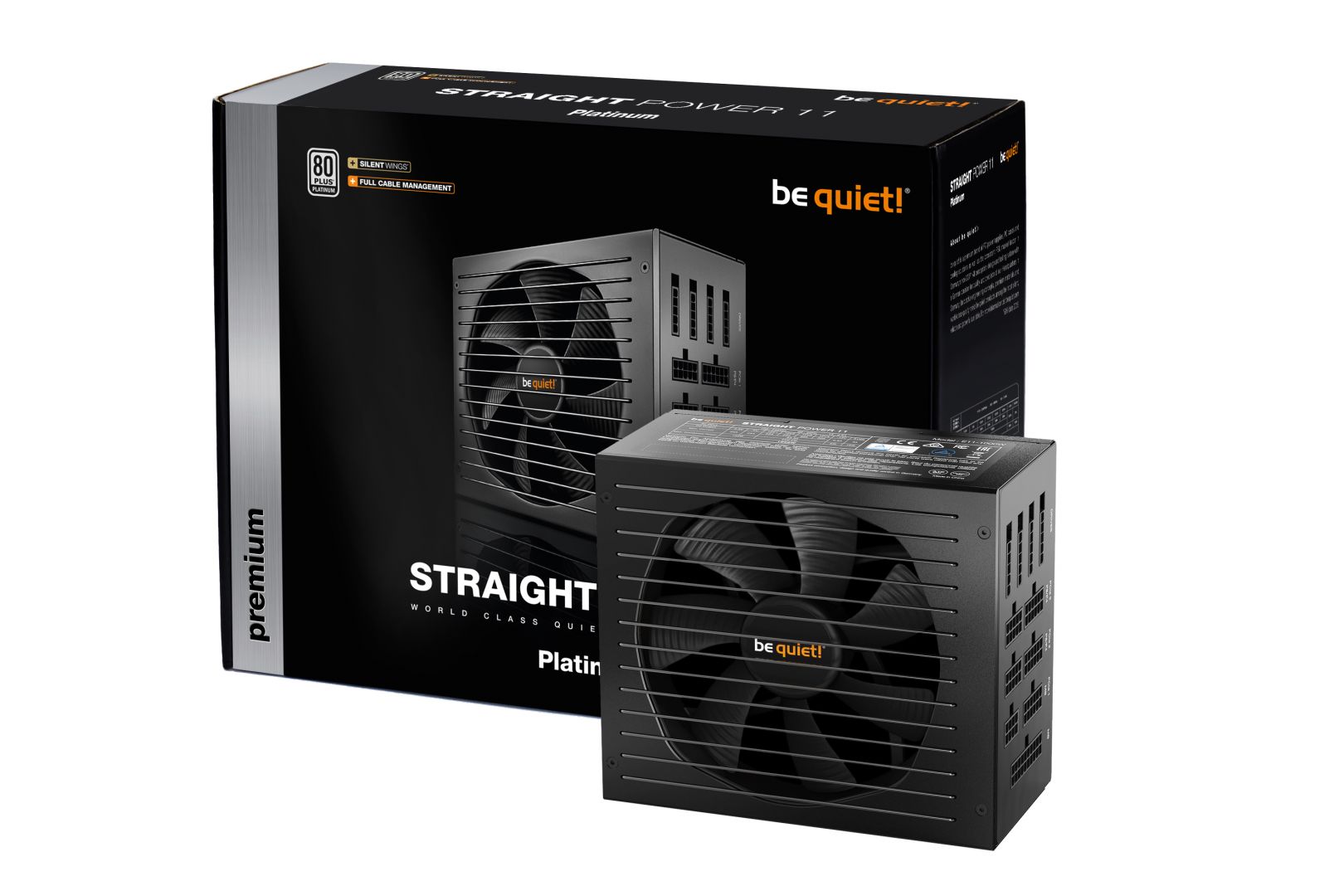 Be quiet! 850W 80+ Platinum Straight Power 11
