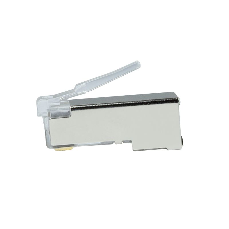 Logilink RJ45 modular plug Cat.6A for solid and stranded wires shielded with guide plate 50db