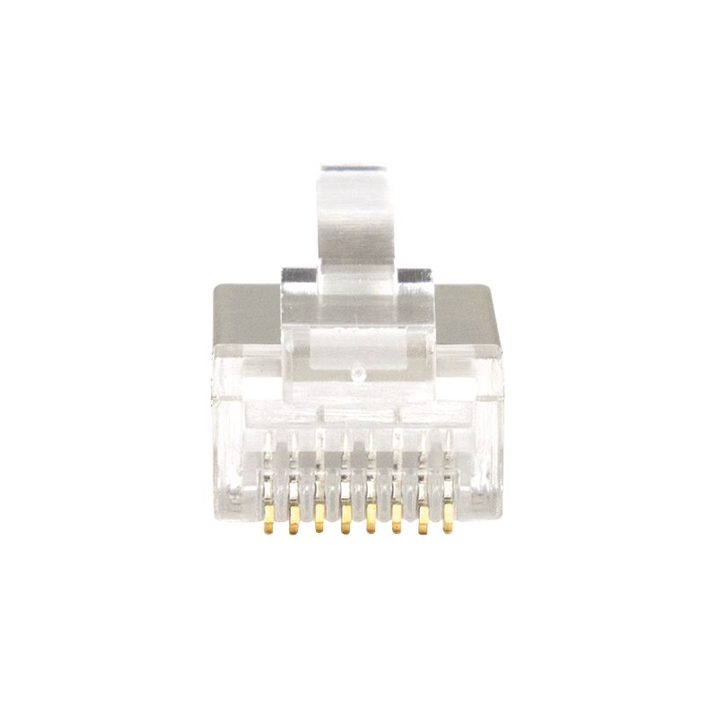 Logilink RJ45 modular plug Cat.6A for solid and stranded wires shielded with guide plate 50db