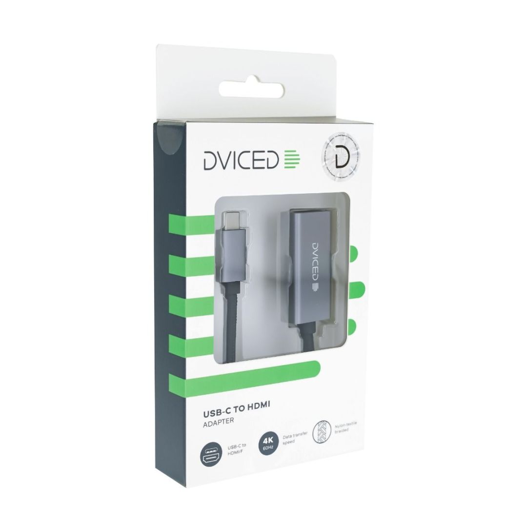 Dviced USB-C to HDMI Adapter Grey