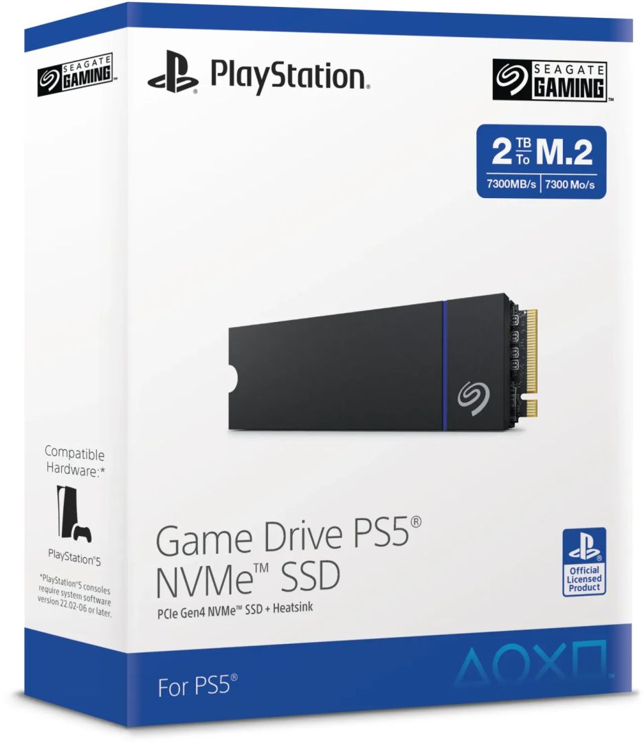 Seagate 2TB M.2 2280 NVMe Game Drive for PS5