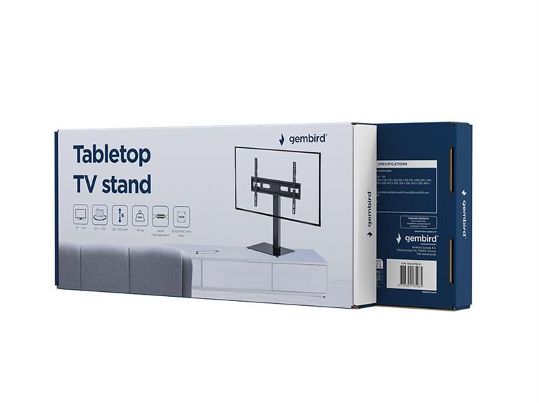 Gembird TVS-D75S-01 Tabletop TV stand 37
