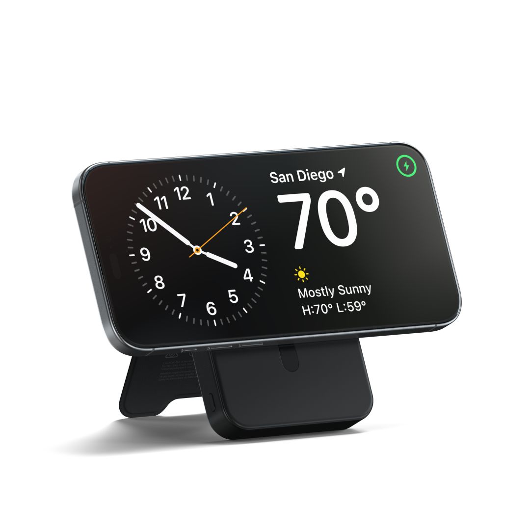 Satechi Qi2 10K Magnetic 10000mAh PowerBank with Stand Black