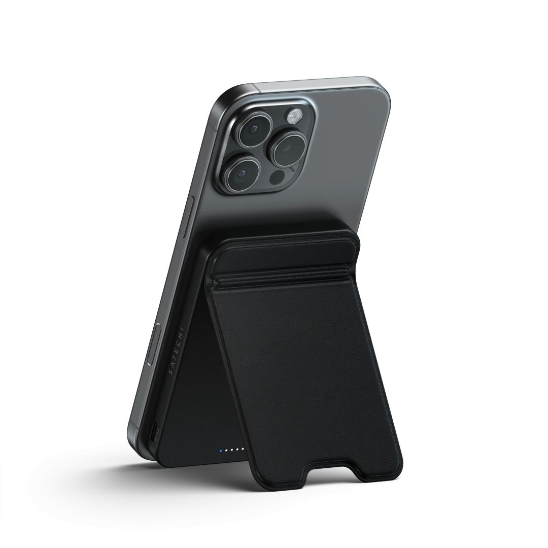 Satechi Qi2 5K Magnetic 5000mAh PowerBank with Stand Black