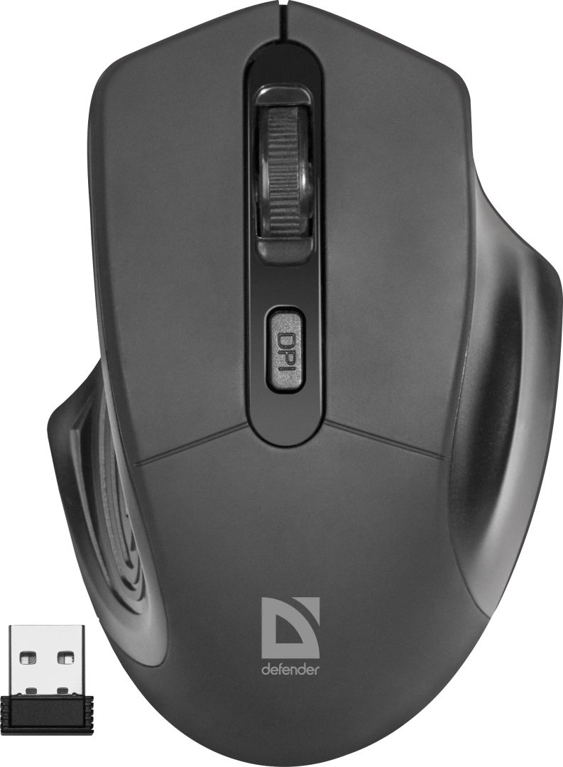 Defender RF Datum MB-345 Wireless Mouse Black