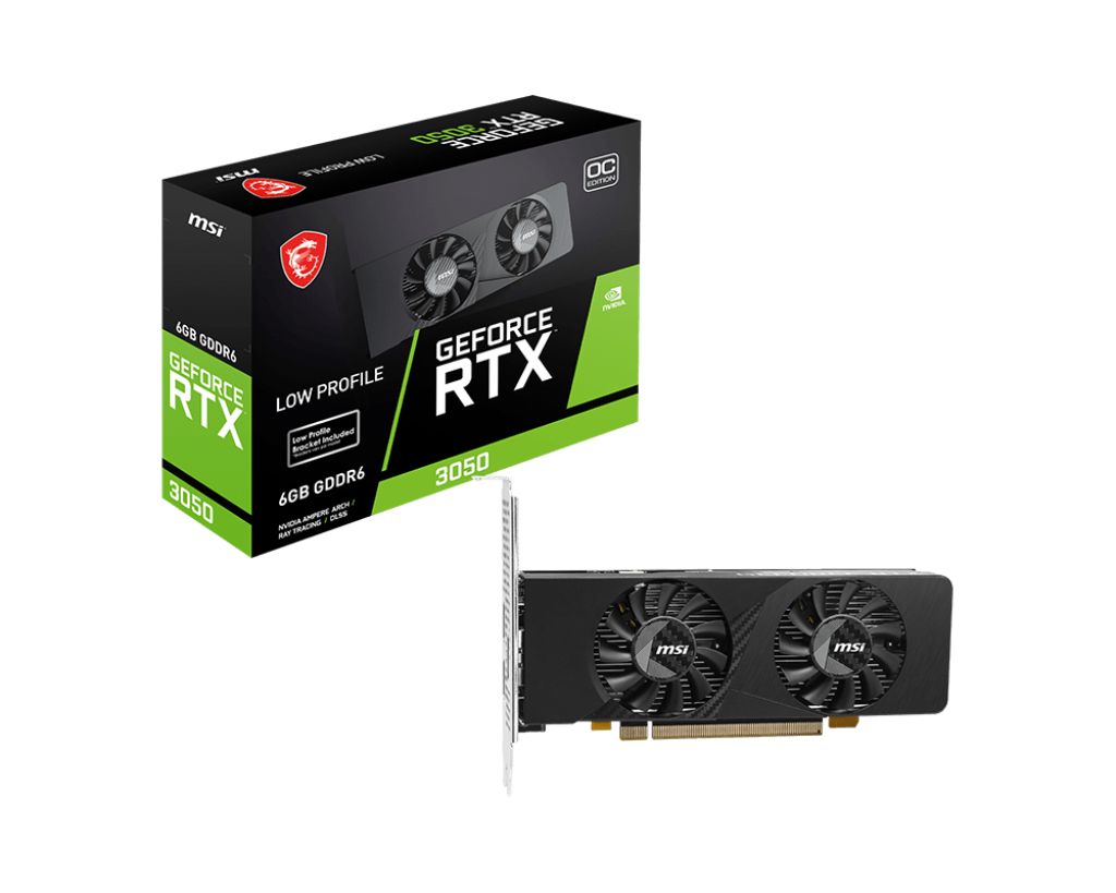 Msi RTX3050 LP E 6G OC