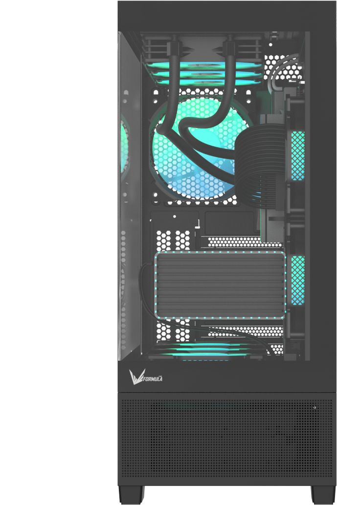 Formula Crystal E1 Floe Tempered Glass Black