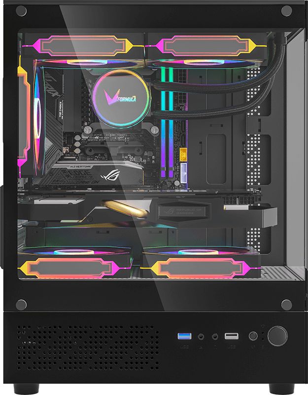 Formula Crystal Z1CM Tempered Glass Black