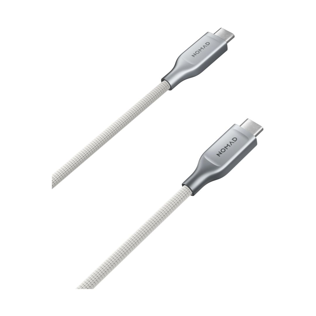 Nomad Kevlar Cable USB-C to USB-C 1,5m White